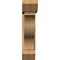 Ekena Millwork Funston Slat Smooth Bracket w/ Offset Brace, Western Red Cedar, 7 1/2"W x 32"D x 32"H BKT0806X32X32FST06SWR - alternate 2